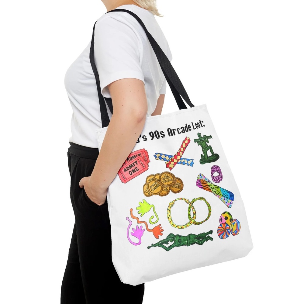 90s Retro Gift & Present Nostalgic Millennial Hand-Drawn Custom Mugs Shirt Totes - Picture 3 of 16